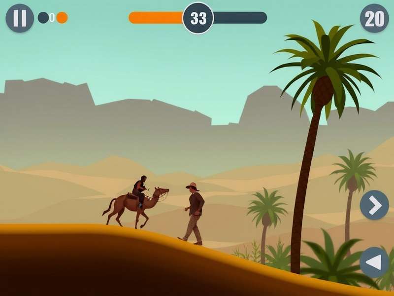 Indian Desert Runner Alto gameplay screenshot